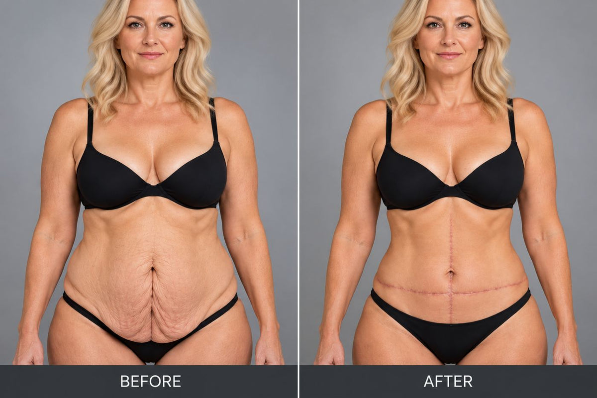 Abdominoplastie en fleur de lys